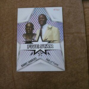 Barry sanders five star